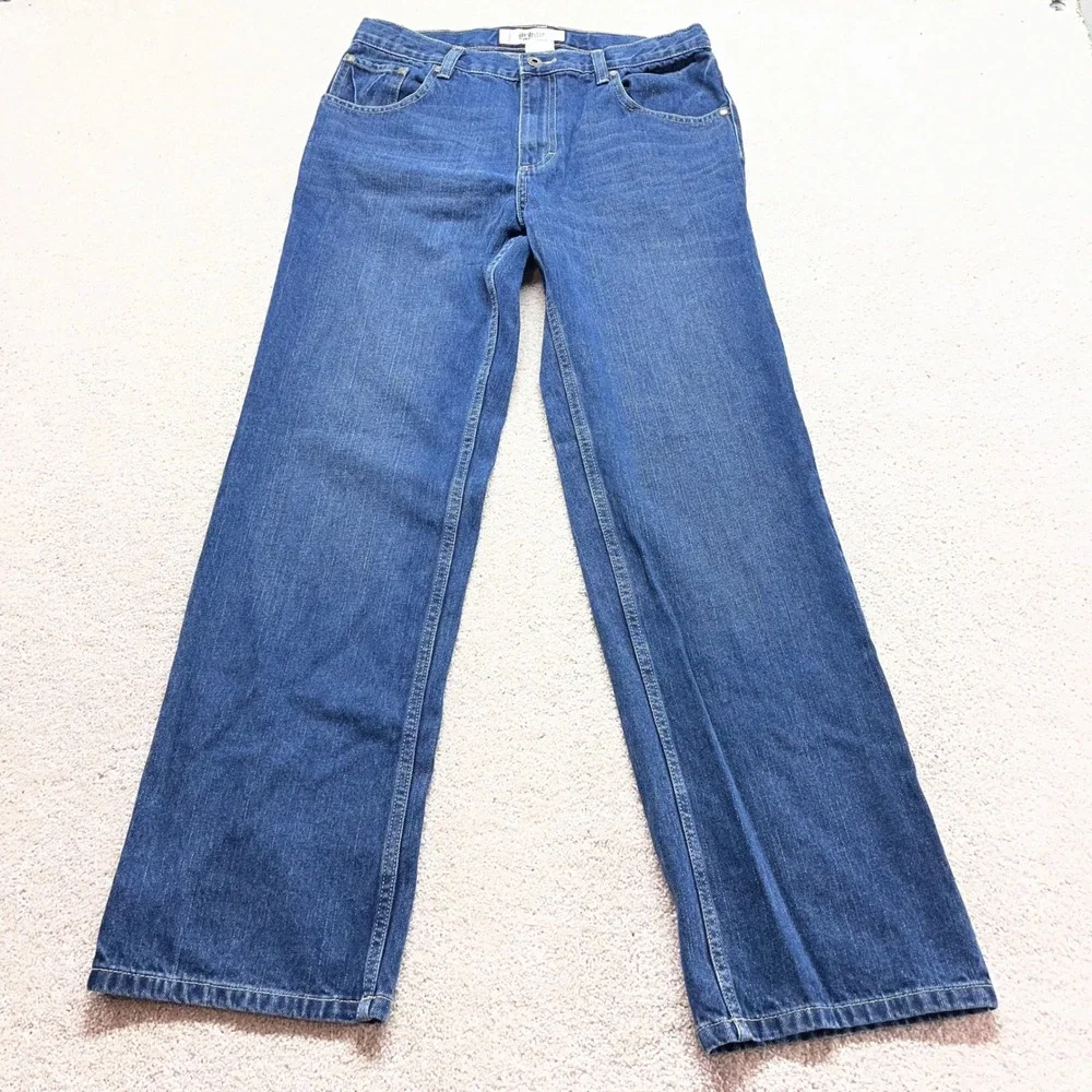 Urban‎ Pipeline Jeans Mens 18 Regular Blue Straight Leg Medium Wash Denim